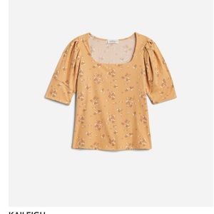 NWT.  Kaileigh - Aveline Square Neck Knit Top